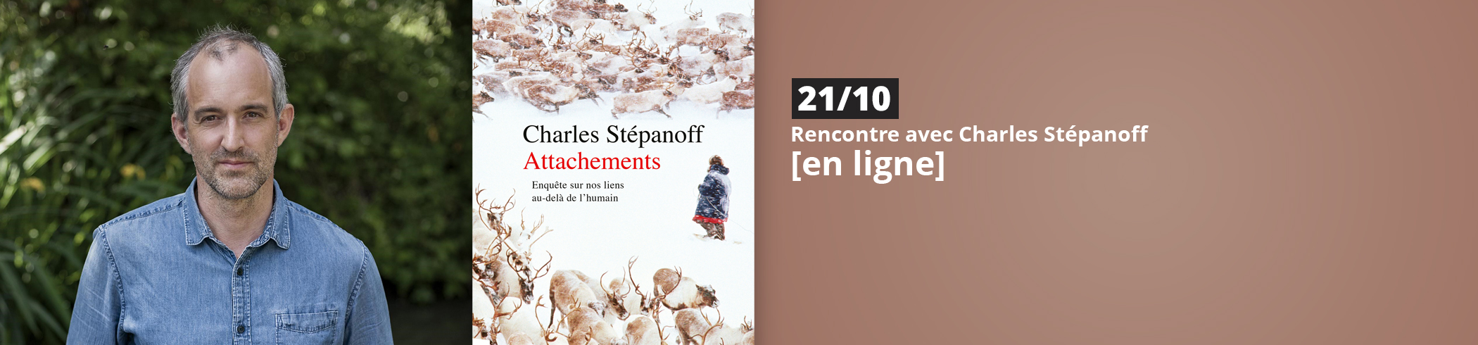 Rencontre avec Charles Stépanoff
