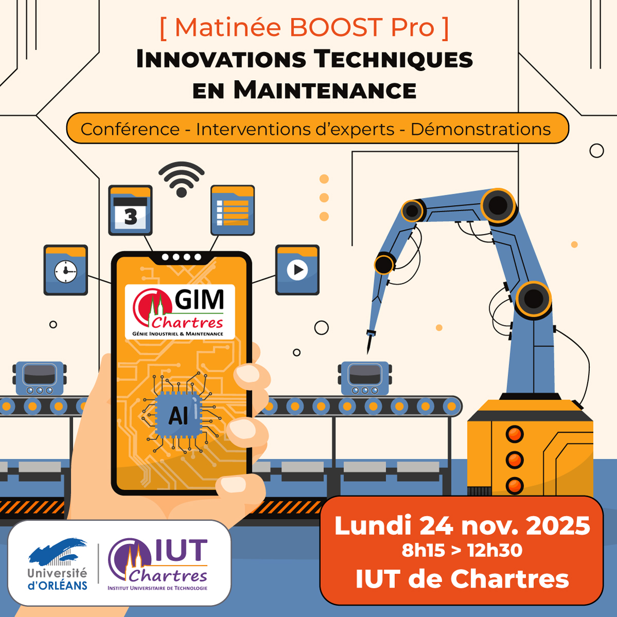 Innovations techniques en Maintenance