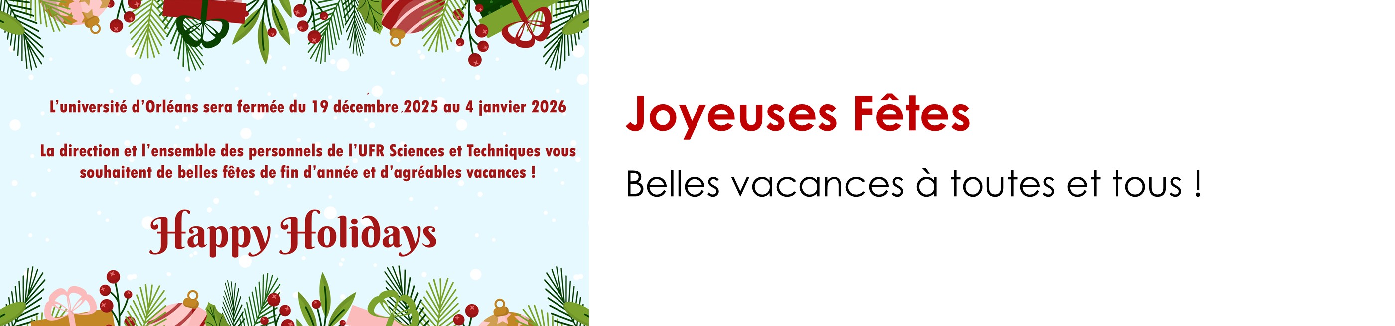 Joyeuses Fêtes 