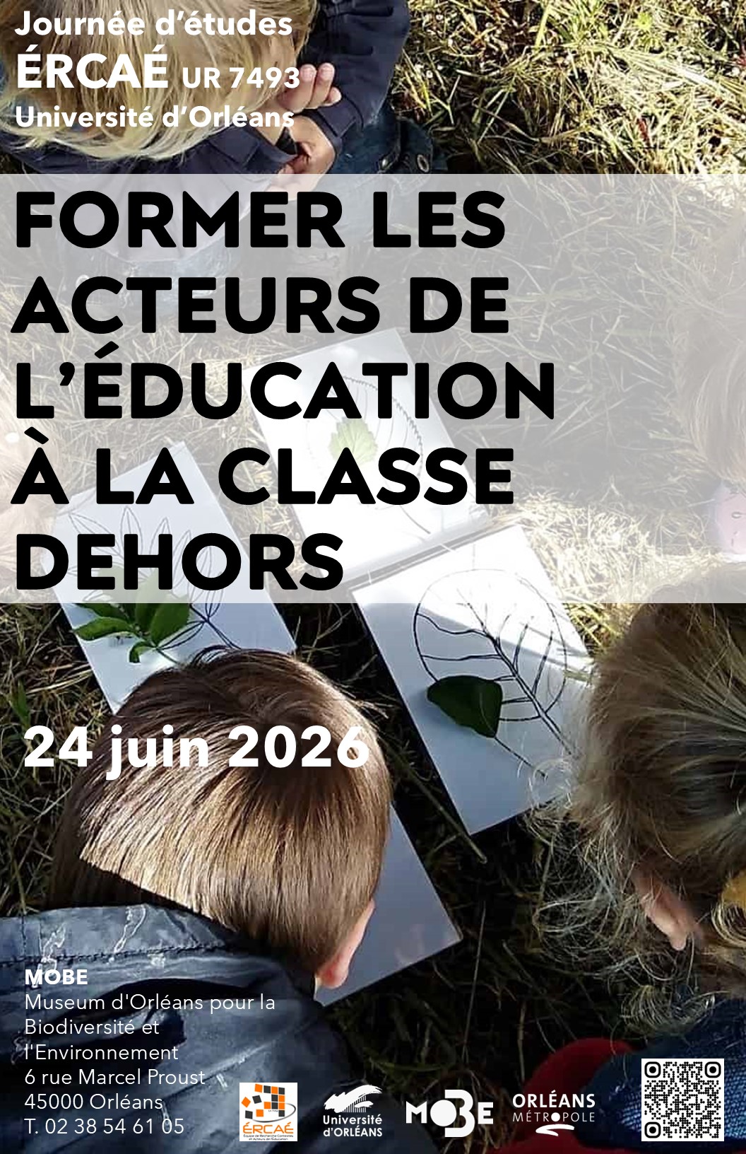  ERCAE - Journée d'études Former les acteurs de l'éducation à la classe dehors 