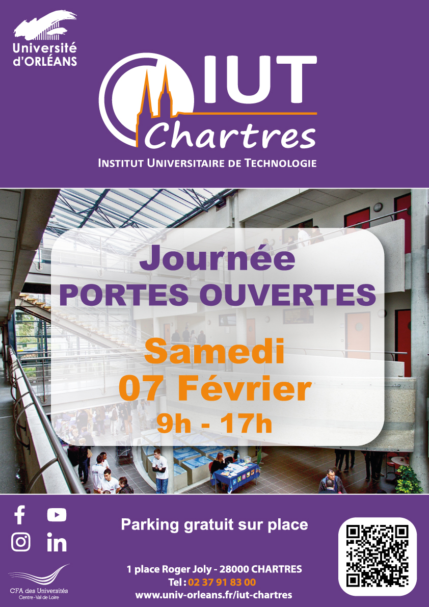 Journée Portes Ouvertes IUT de Chartres