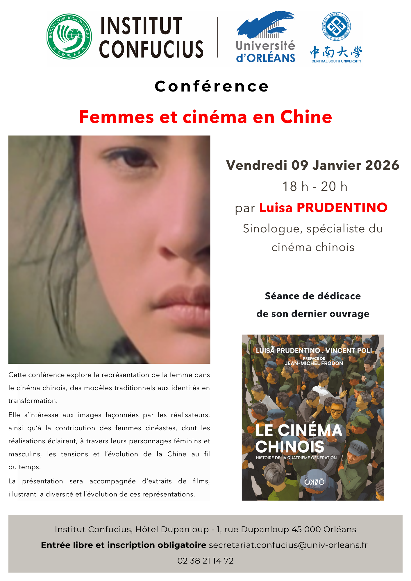 Conf. Femmes et cinéma en Chine, L. Prudentino