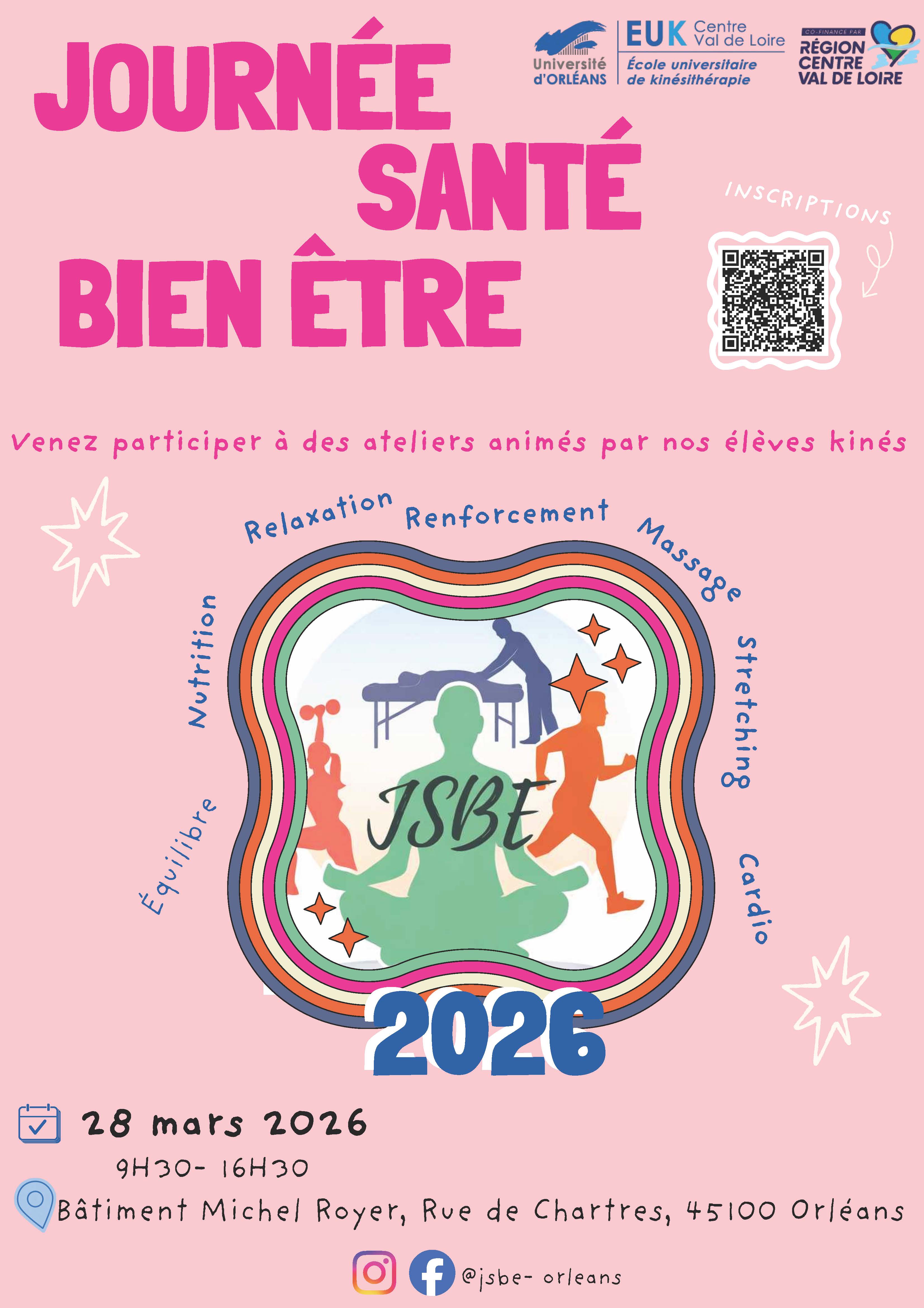 Journée santé bien-être 2026 affiche