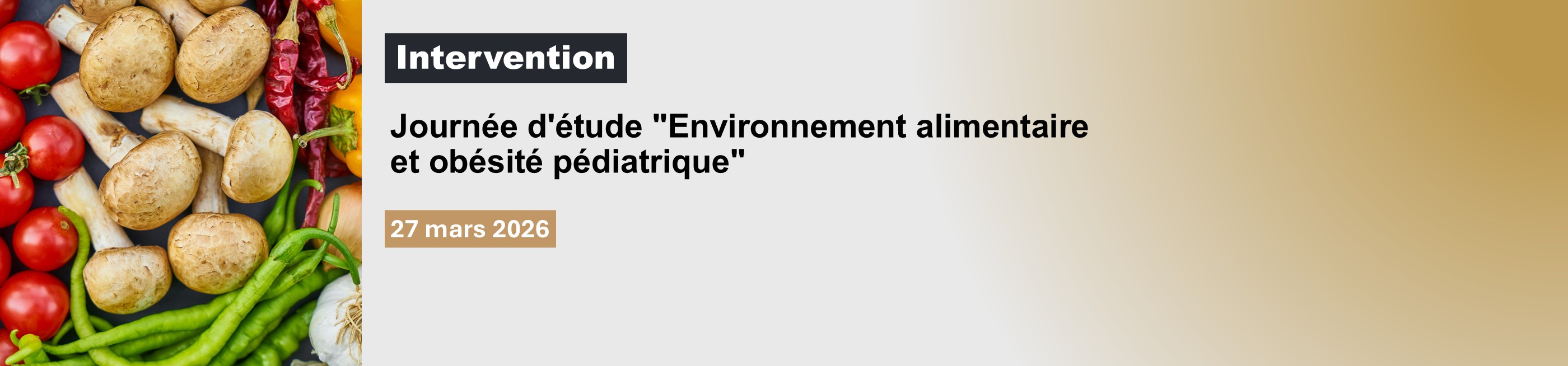 intervention sur l'obésité à Tours