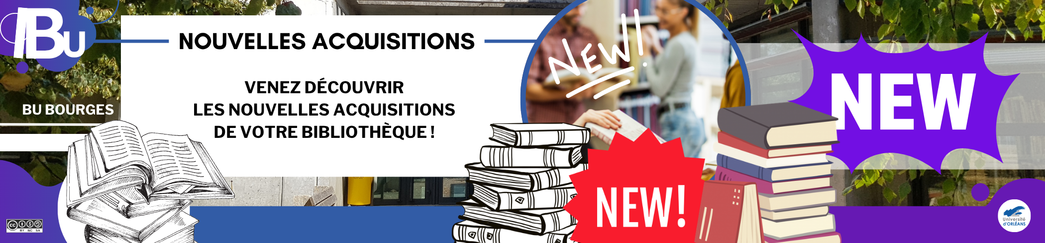 Reprise du texte de l'actu, image de piles de livres