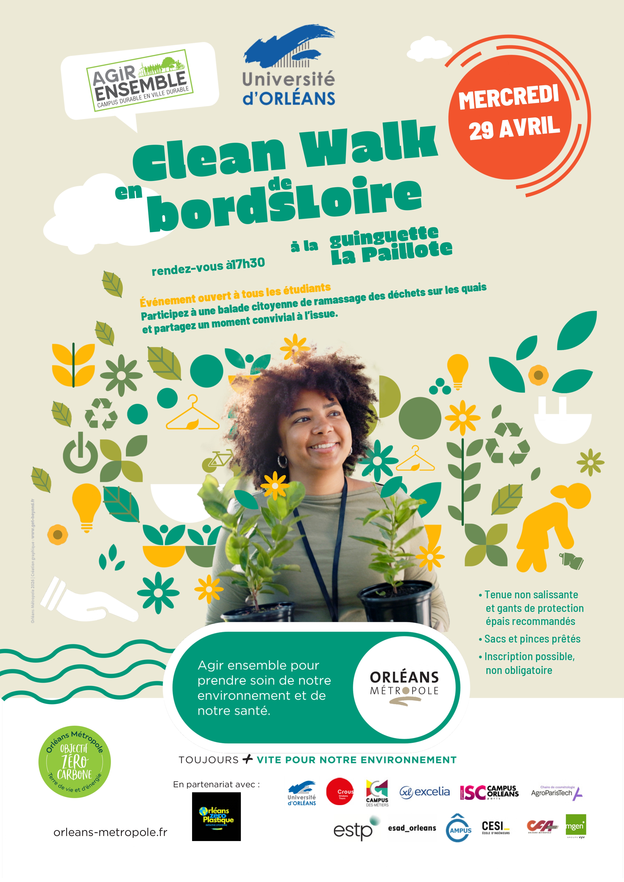 Clean walk sur les Bords de Loire, 29 avril 2026