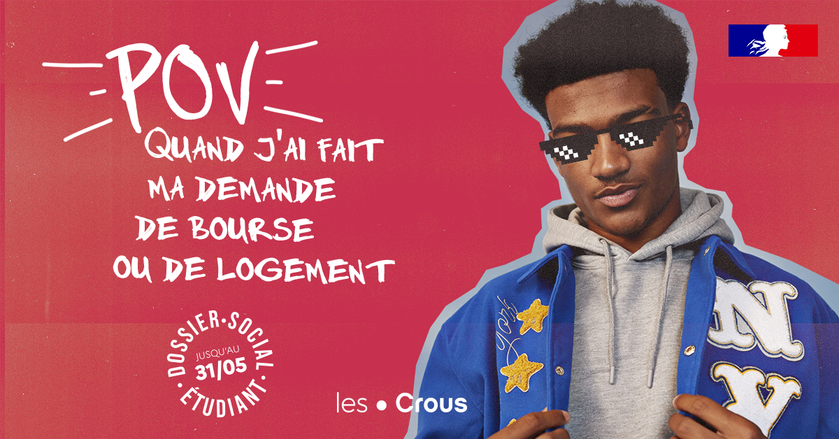 Faites votre demande de bourse et/ou de logement sans attendre