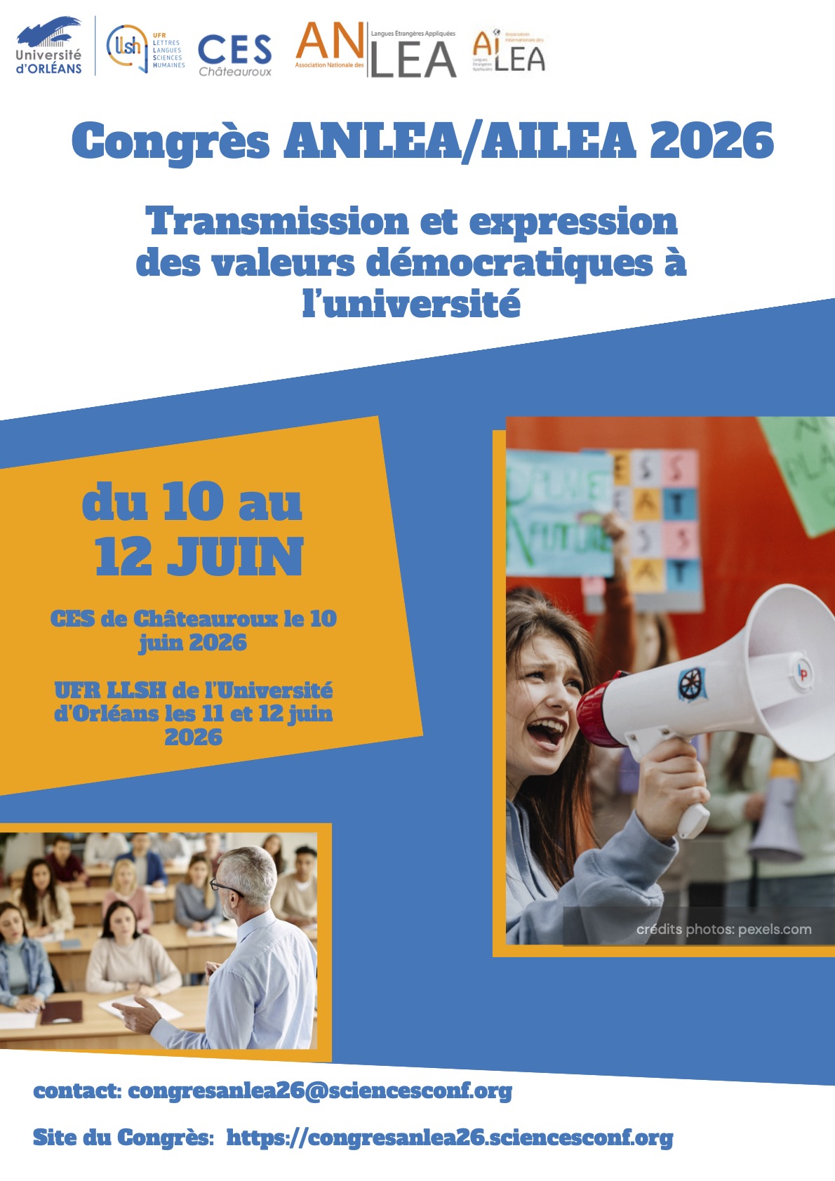 Congrès ANLEA/AILEA 2026