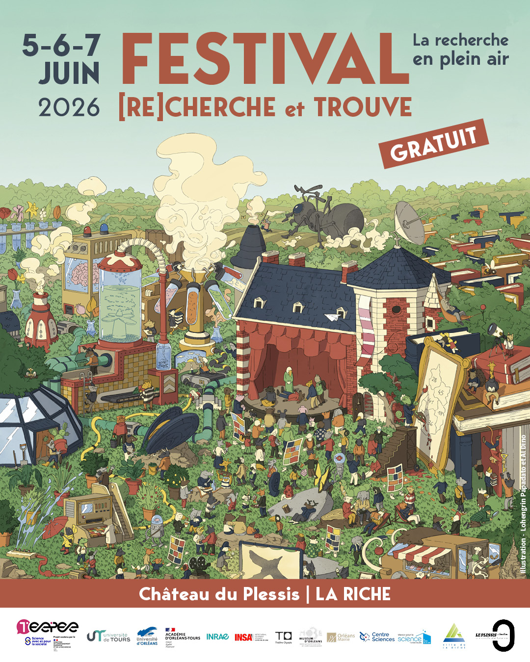 Festival recherche et trouve les 5,6 et 7 juin 2026