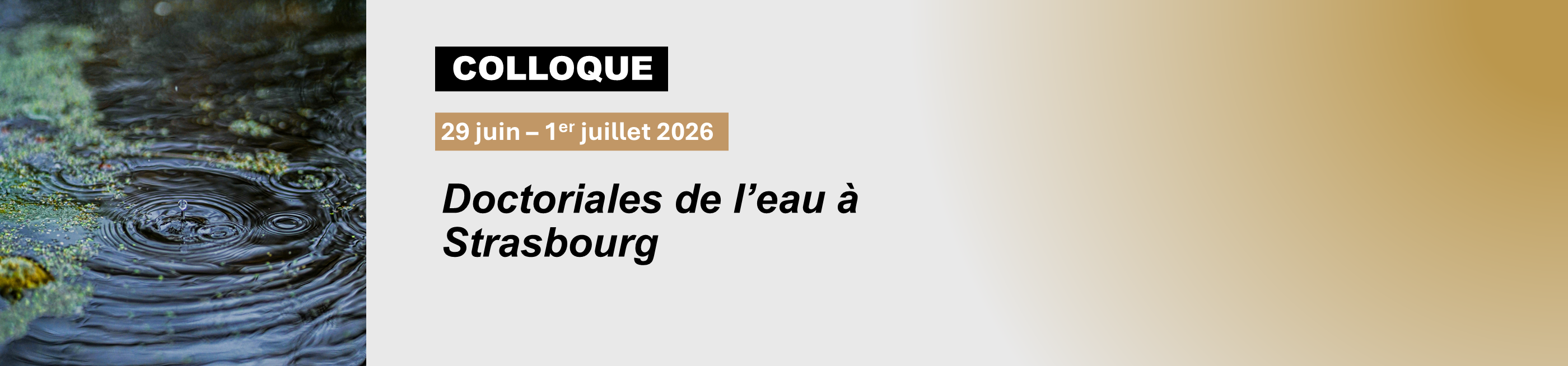 doctoriales eau 2026