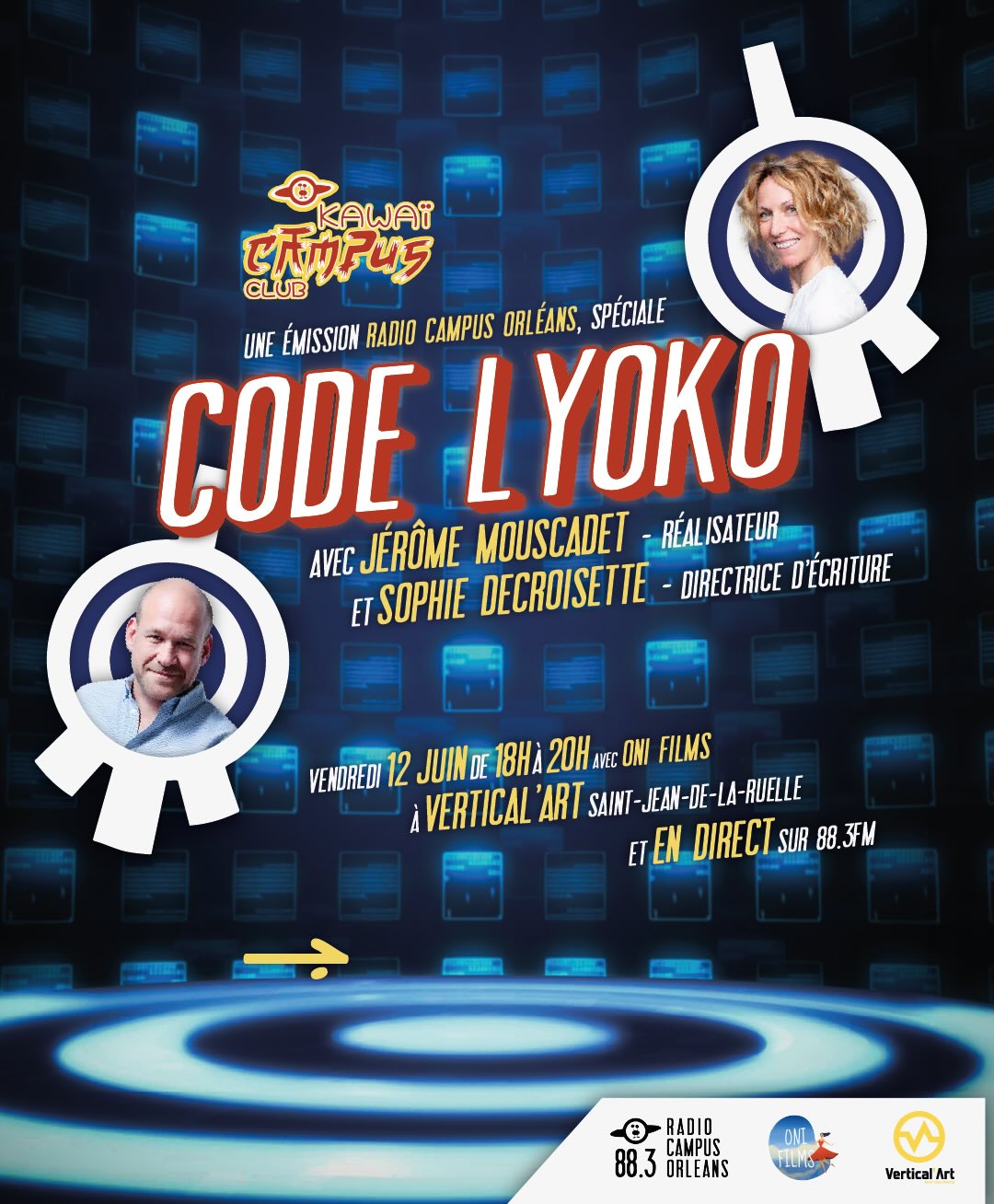 Code Lyoko sur radio Campus vendredi 12 juin à 18 heures