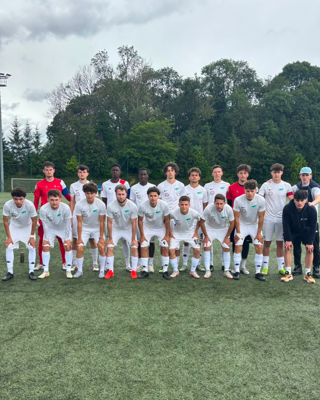 L'équipe de football de l'UO aux CFU 2026