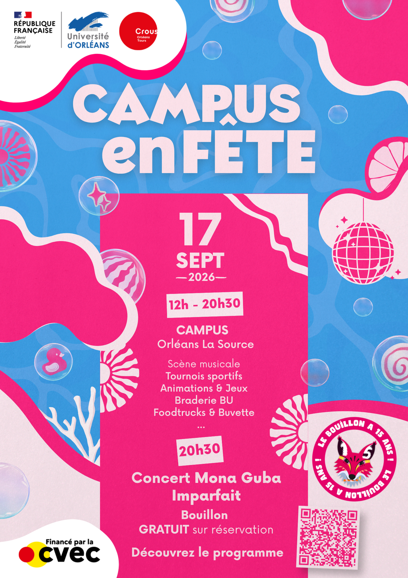 Affiche Campus en Fête 2026