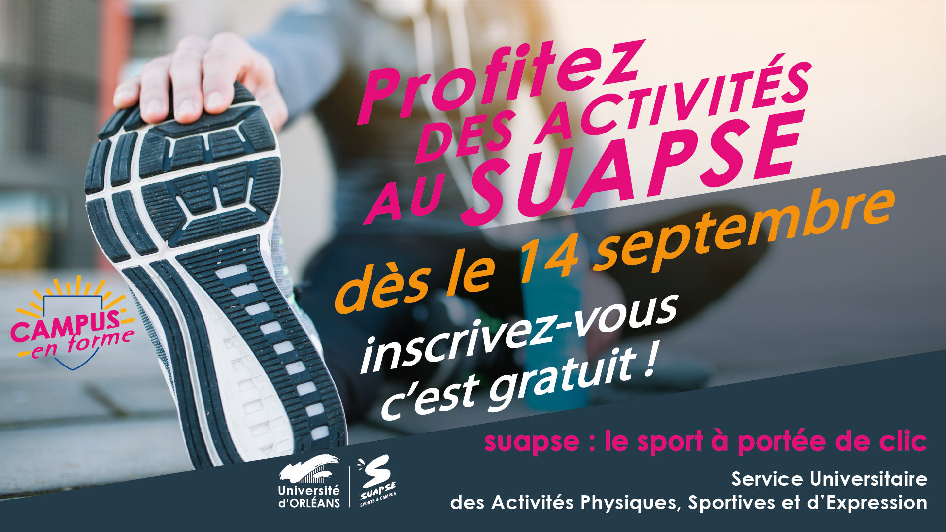 Choisissez vos activités sportives gratuites favorites