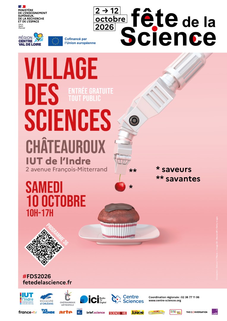 Affiche fête de la science 2026