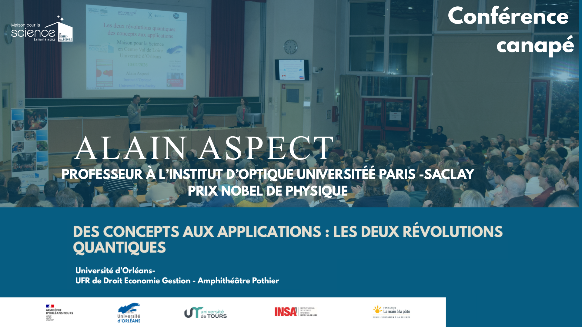 Maison pour la Science _ conférence