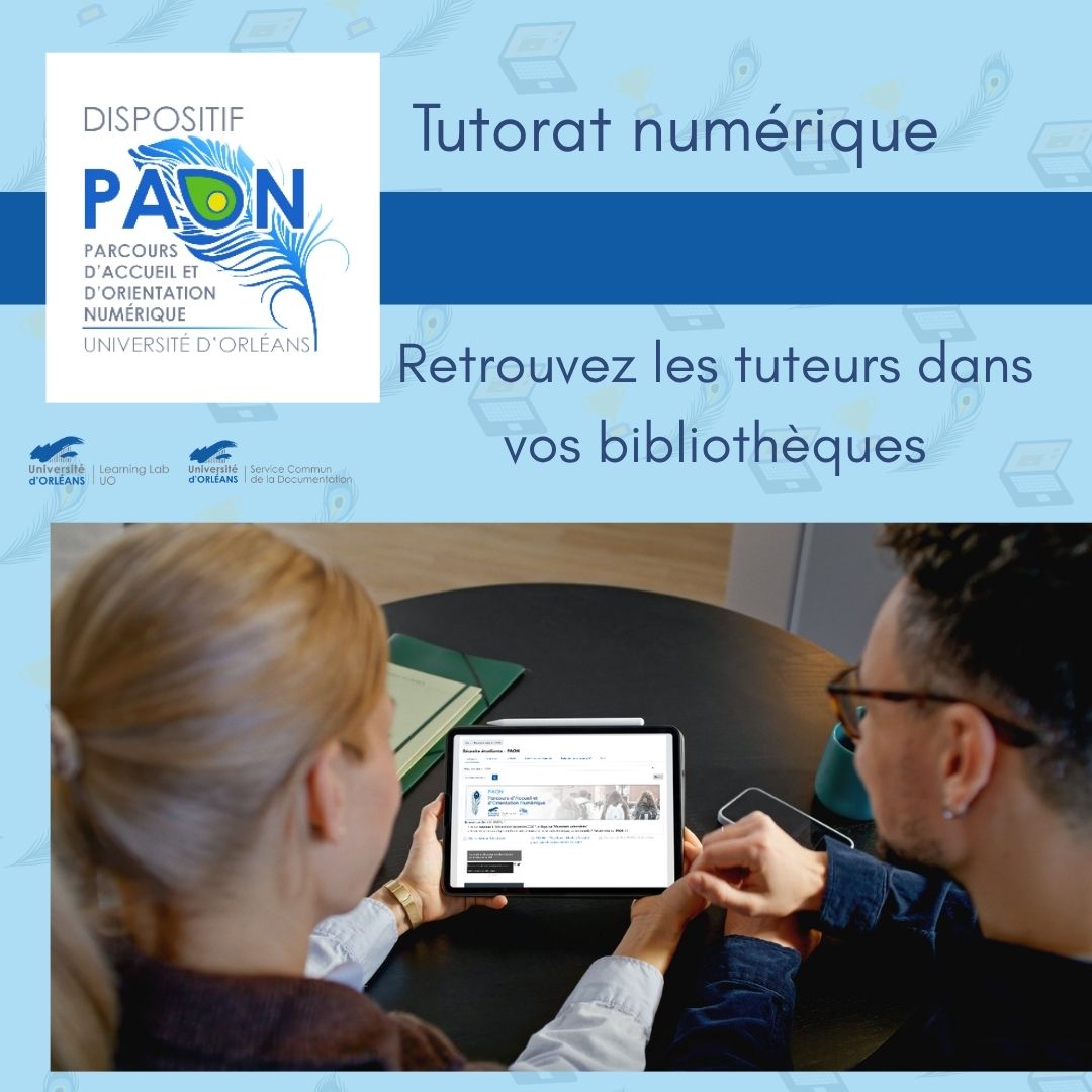 Les tuteurs numériques vous accompagnent et répondent à vos questions