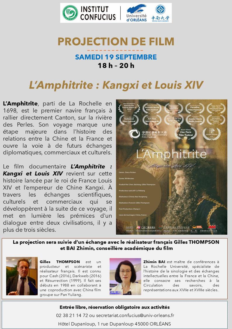 L'Amphitrite : Kangxi et Louis XIV