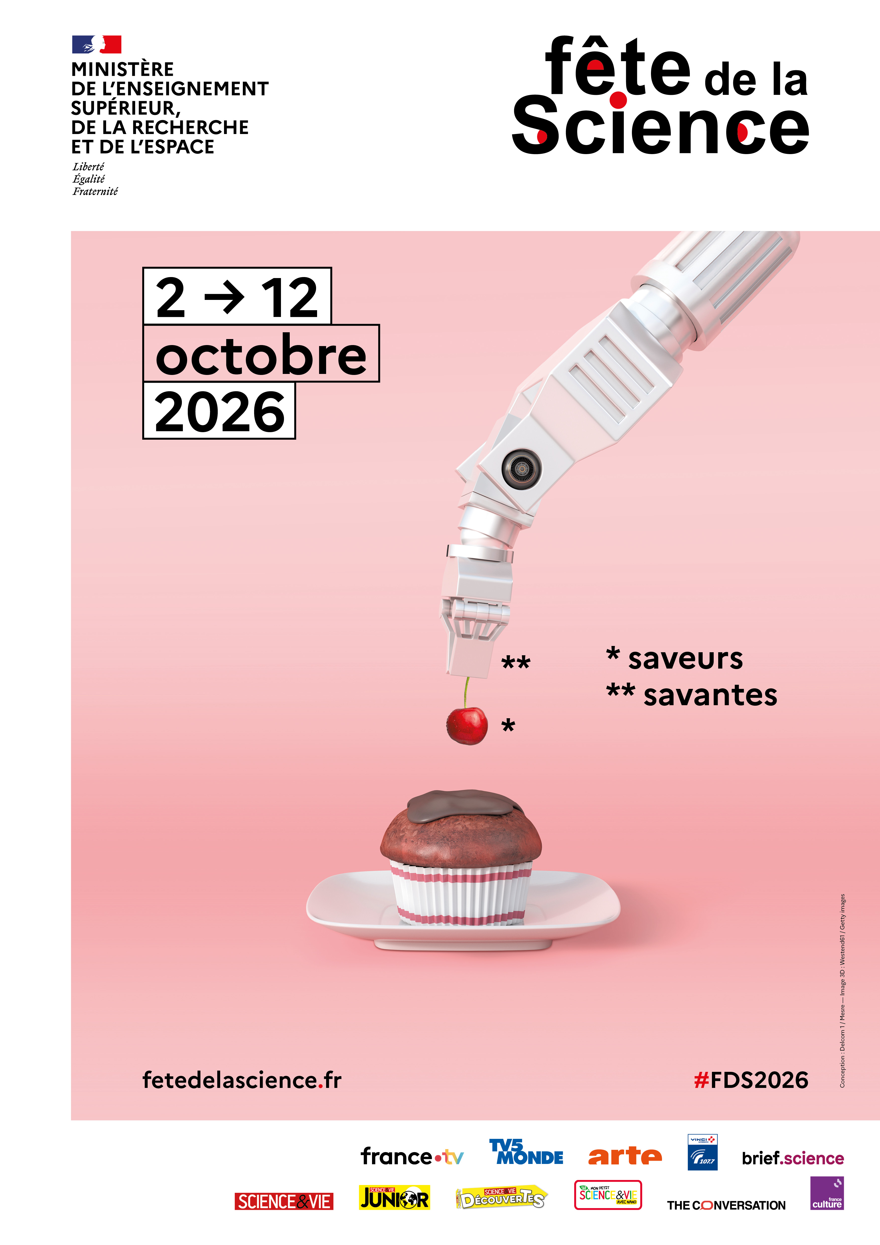 Fête de la Science 2026 du 2 au 12 octobre