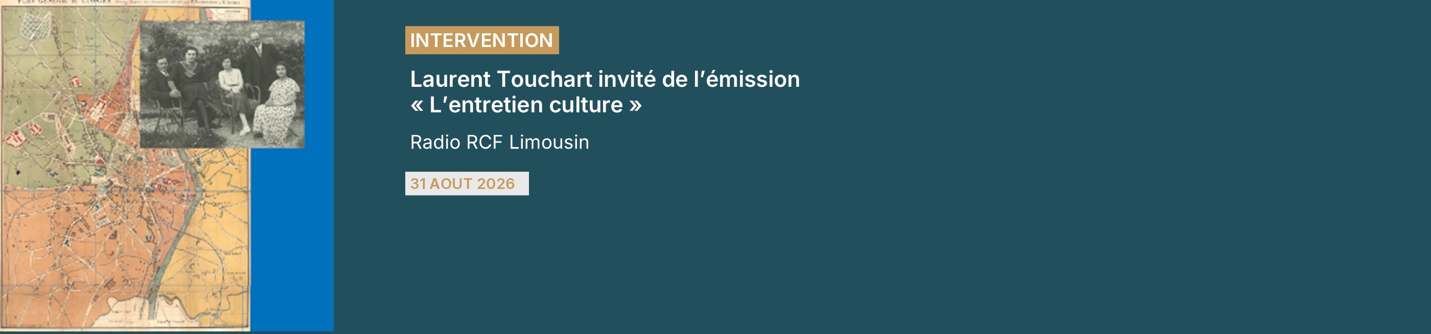 entretien culture sur RCF Limousin