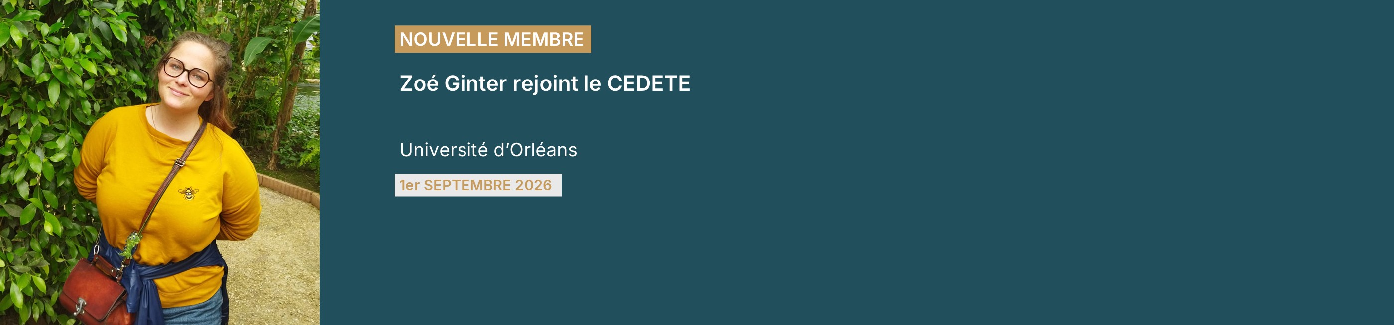 Z Ginter rejoint le CEDETE