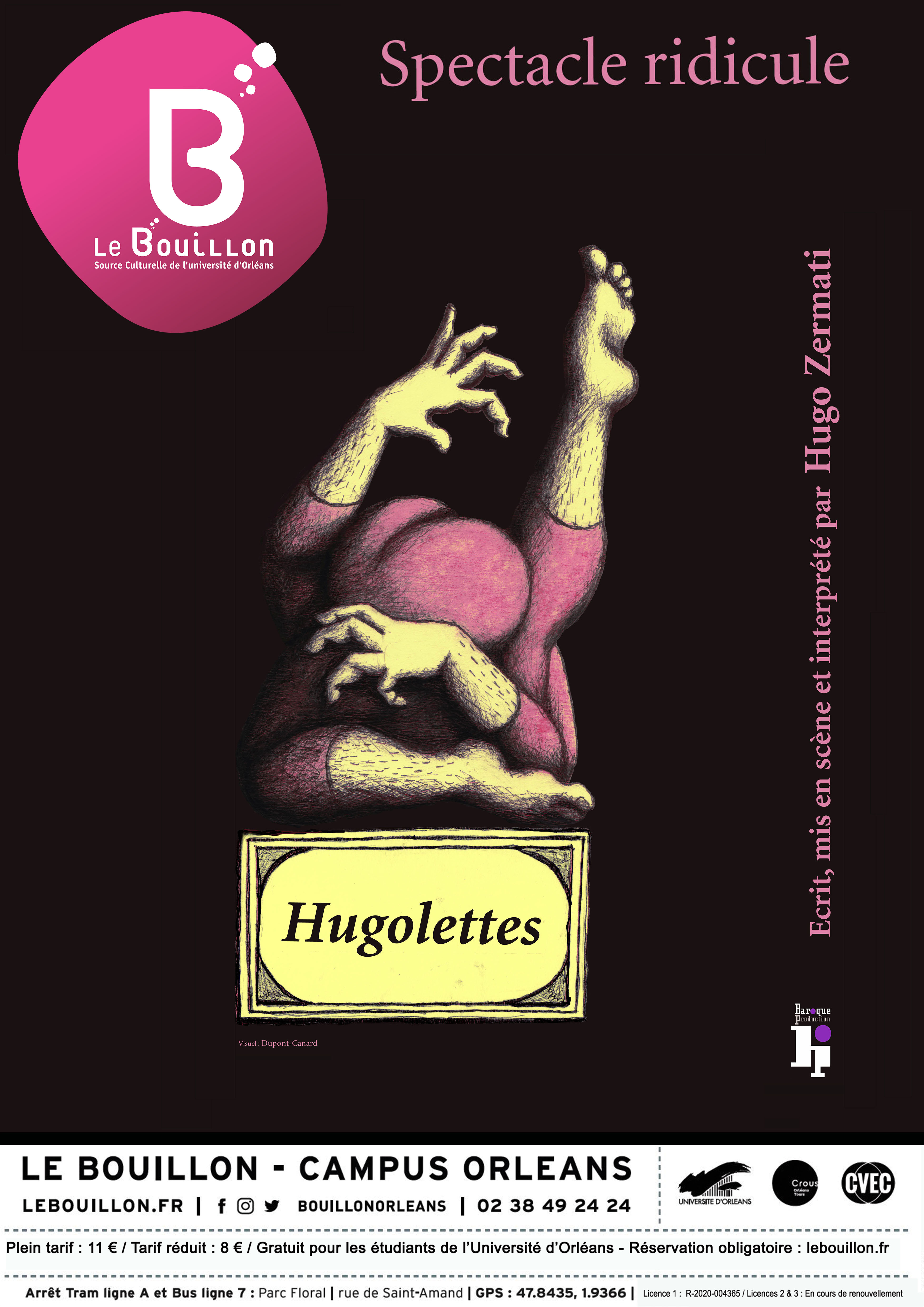 Les hugolettes - Spectacle Le bouillon Les hugolettes - Spectacle Le bouillon