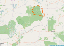 carte parc Cameroun