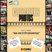 Participez au concours photo sur le thème "Ma vie étudiante"