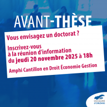 Avant thèse