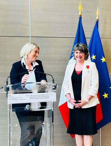 Légion d'honneur Annabelle Couillandre