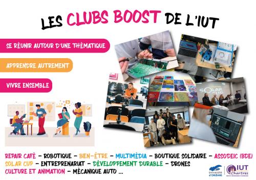 Clubs Boost de l'IUT de Chartres