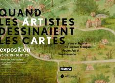 Quand les artistes dessinaient les cartes - exposition