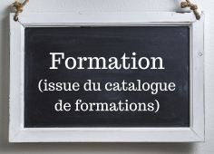 ardoise avec texte illustration formation