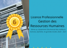 Classement Enudiversal de la licence GRH Classement Enudiversal de la licence GRH