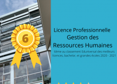 Classement Enudiversal de la licence GRH