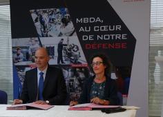 Renouvellement du partenariat entre l'IUT et MBDA