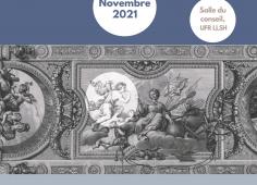 Affiche de la journée d'études "Fabriques du secret", le 19 novembre 2021 en salle du conseil, UFR LLSH, université d'Orléans, à partir de 9h30i.