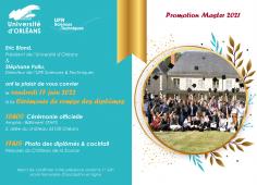 Invitation cérémonie 2021