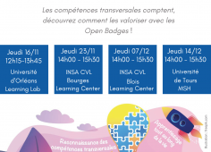 affiche open badge