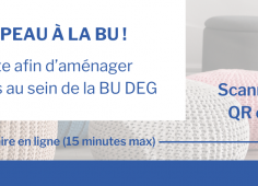 Questionnaire Bien être étudiant QR code vers le questionnaire