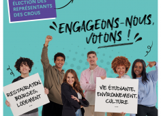 Visuel des élections des représentants étudiants du Crous 2024 Visuel des élections des représentants étudiants du Crous 2024