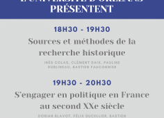 Affiche nocture de l'histoire