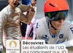 Étudiants de l'UO qualifiés aux JO 2024