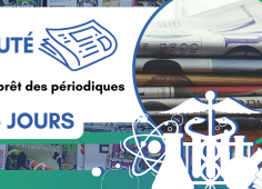 Reprise du texte de l'actu avec une photo d'une pile de journaux