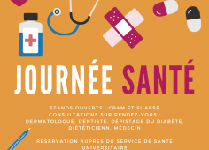 affiche petite journée santé SSU 2024
