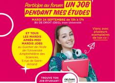 Affiche jobs étudiants