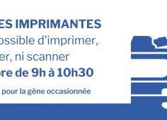 Reprise du texte de l'actu avec icone de photocopieur HS