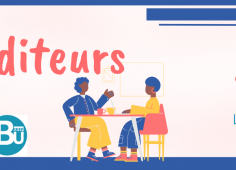Affiche du salon Affiche de l'évènement, reprise du texte