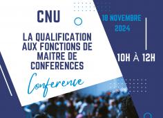 Conférence CNU