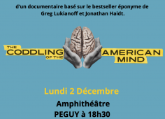 Affiche_The Coddling American of the Mind Affiche_The Coddling American of the Mind